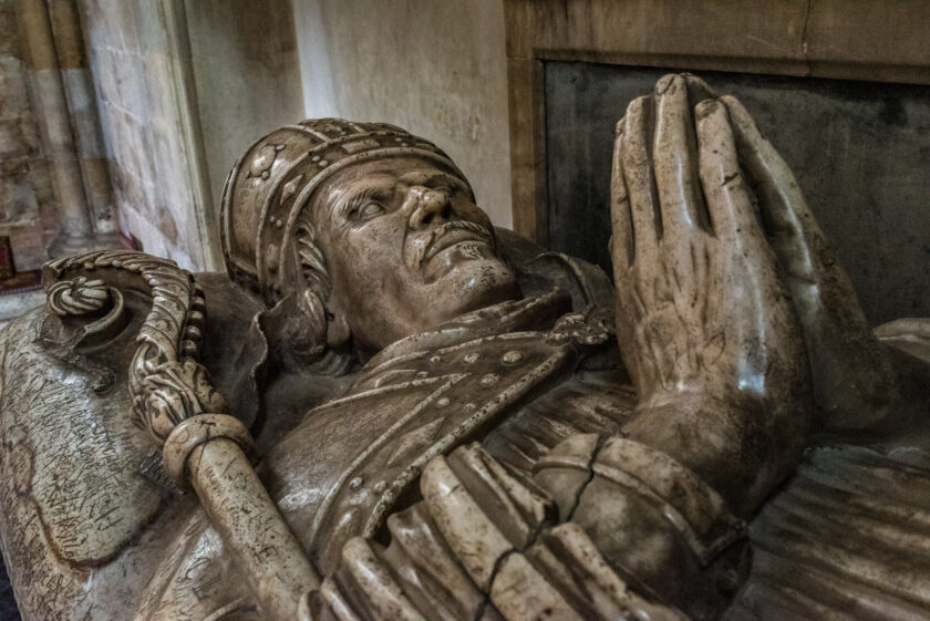 Tomb of Robert Creyghton at Wells Cathedral