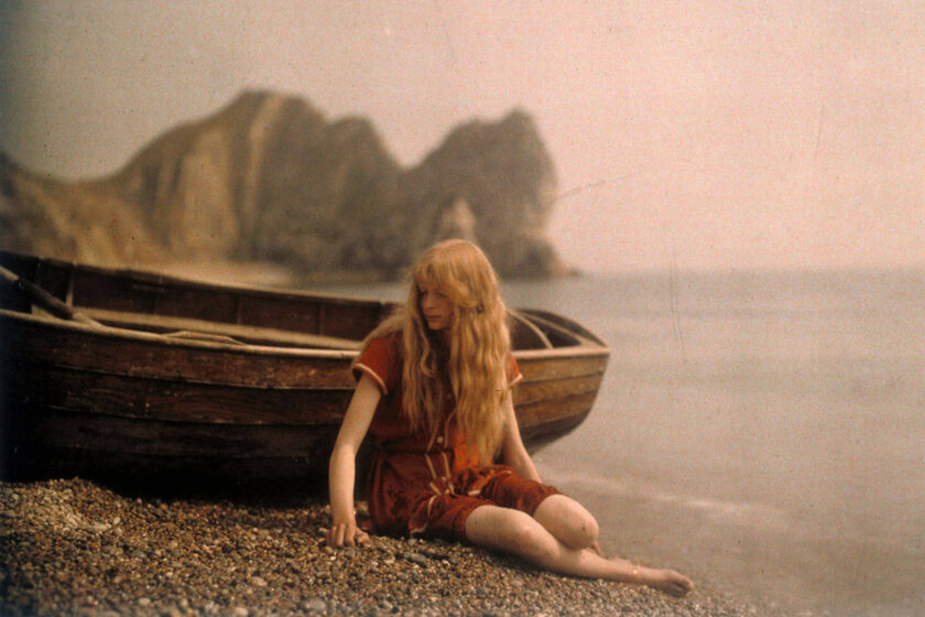 Christina Bevan Autochrome by Mervyn O’Gorman