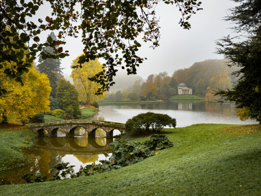 Stourhead Palladian Bridge and Pantheon